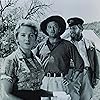 Deborah Kerr, Robert Mitchum, and Peter Ustinov in The Sundowners (1960)