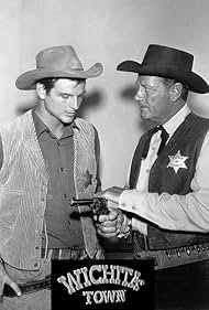 Jody McCrea and Joel McCrea in Wichita Town (1959)