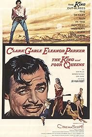 Clark Gable in The King and Four Queens (1956)