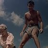 Michael Callan, Joan Greenwood, and Beth Rogan in Mysterious Island (1961)