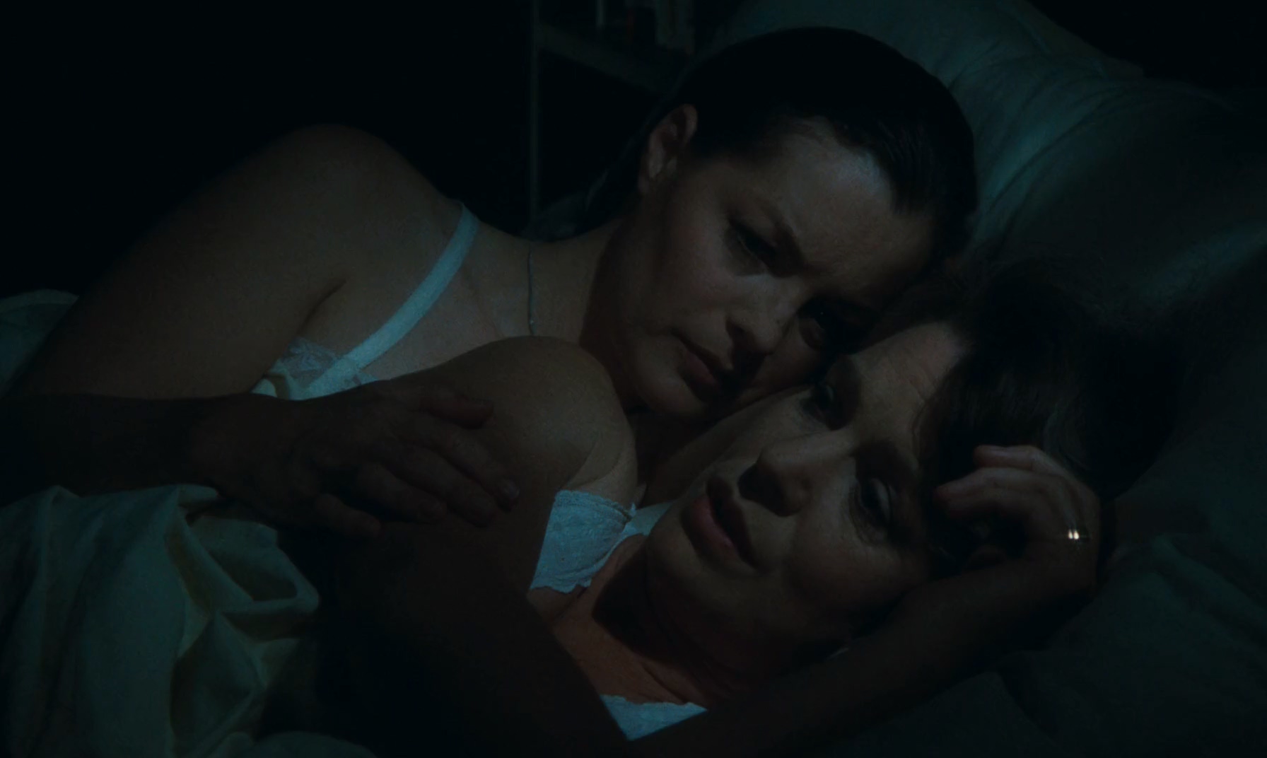 Romy Schneider and Arlette Bonnard in A Simple Story (1978)