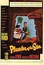 Glenn Ford and Diana Lynn in Plunder of the Sun (1953)