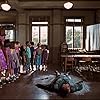 Embeth Davidtz, Marty Bautista, Vinnie Buffolino, Raina Cease, Kiami Davael, Jonathan Feyer, Shannon Hughes, Jennifer Key, Christel Khalil, Jonathan Osser, Jacqueline Steiger, Austin Stout, Cindy Tran, Craig Lamar Traylor, and Mara Wilson in Matilda (1996)