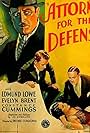 Evelyn Brent, Don Dillaway, and Edmund Lowe in Attorney for the Defense (1932)