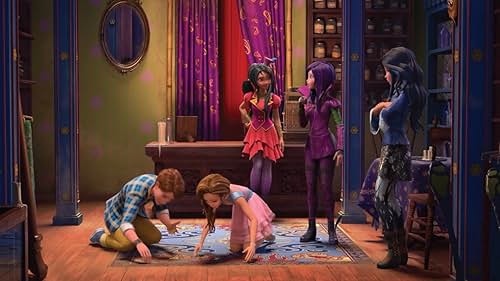 China Anne McClain, Dove Cameron, Mitchell Hope, Sarah Jeffery, and Sofia Carson in Descendants: Wicked World (2015)