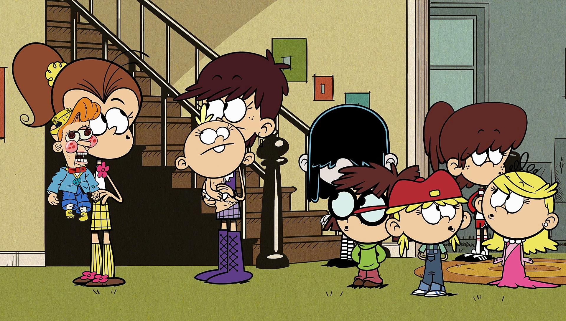 Grey Griffin, Jessica DiCicco, Nika Futterman, Lara Jill Miller, and Cristina Pucelli in The Loud House (2015)