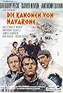 David Niven, Gregory Peck, and Anthony Quinn in Die Kanonen von Navarone (1961)