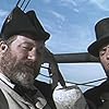 Gregory Peck and James Robertson Justice in Moby Dick (1956)