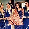 Divya Bharti, Dimple Kapadia, Amrita Singh, and Sonu Walia in Dil Aashna Hai (...The Heart Knows) (1992)