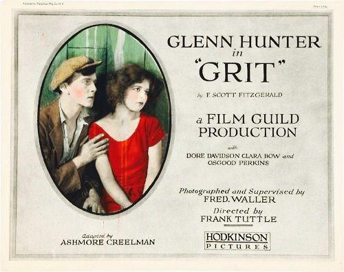 Clara Bow and Glenn Hunter in Grit (1924)