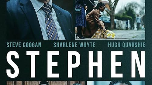 Steve Coogan, Hugh Quarshie, and Sharlene Whyte in Stephen (2021)