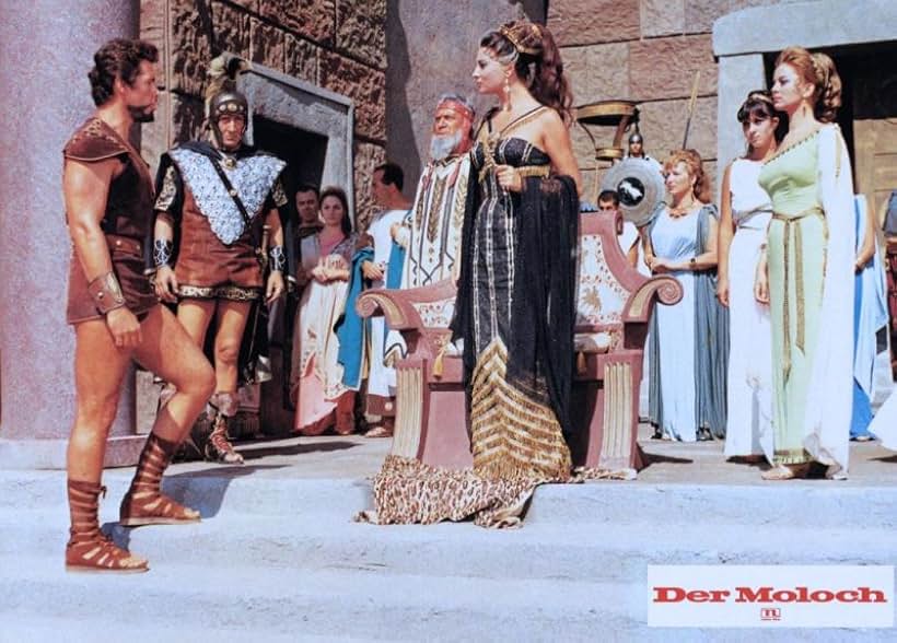 Arturo Dominici, Rosalba Neri, Alessandra Panaro, and Gordon Scott in Conquest of Mycene (1963)