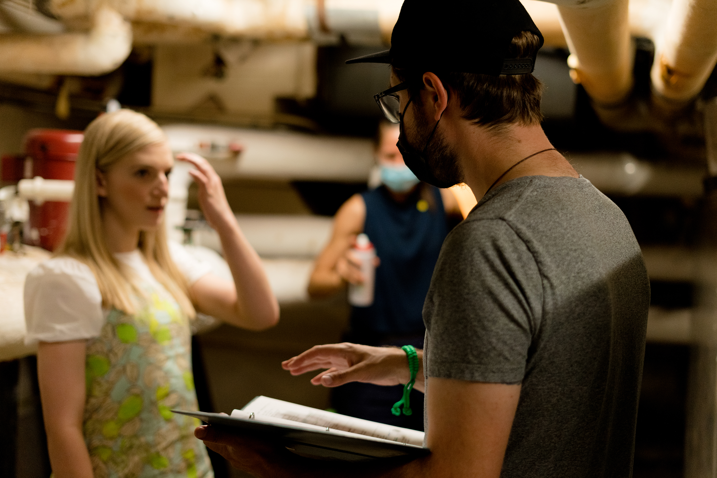 Mike Lobel directing Lilly Bartlam - Detention Adventure - Pranks, Lies and Videotape