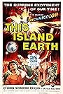 Faith Domergue, Jeff Morrow, and Rex Reason in This Island Earth (1955)