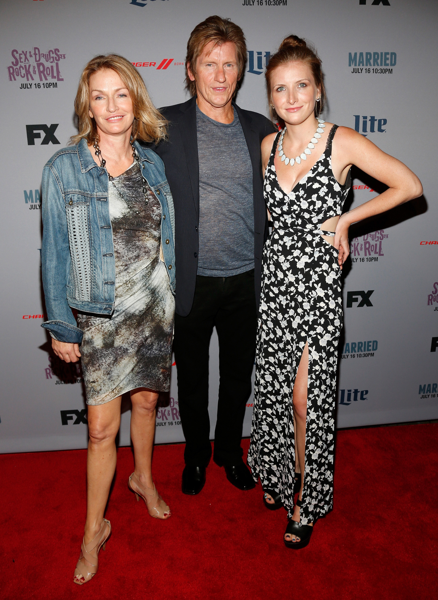 Denis Leary and Ann Leary at an event for Sex & Drugs & Rock & Roll (2015)