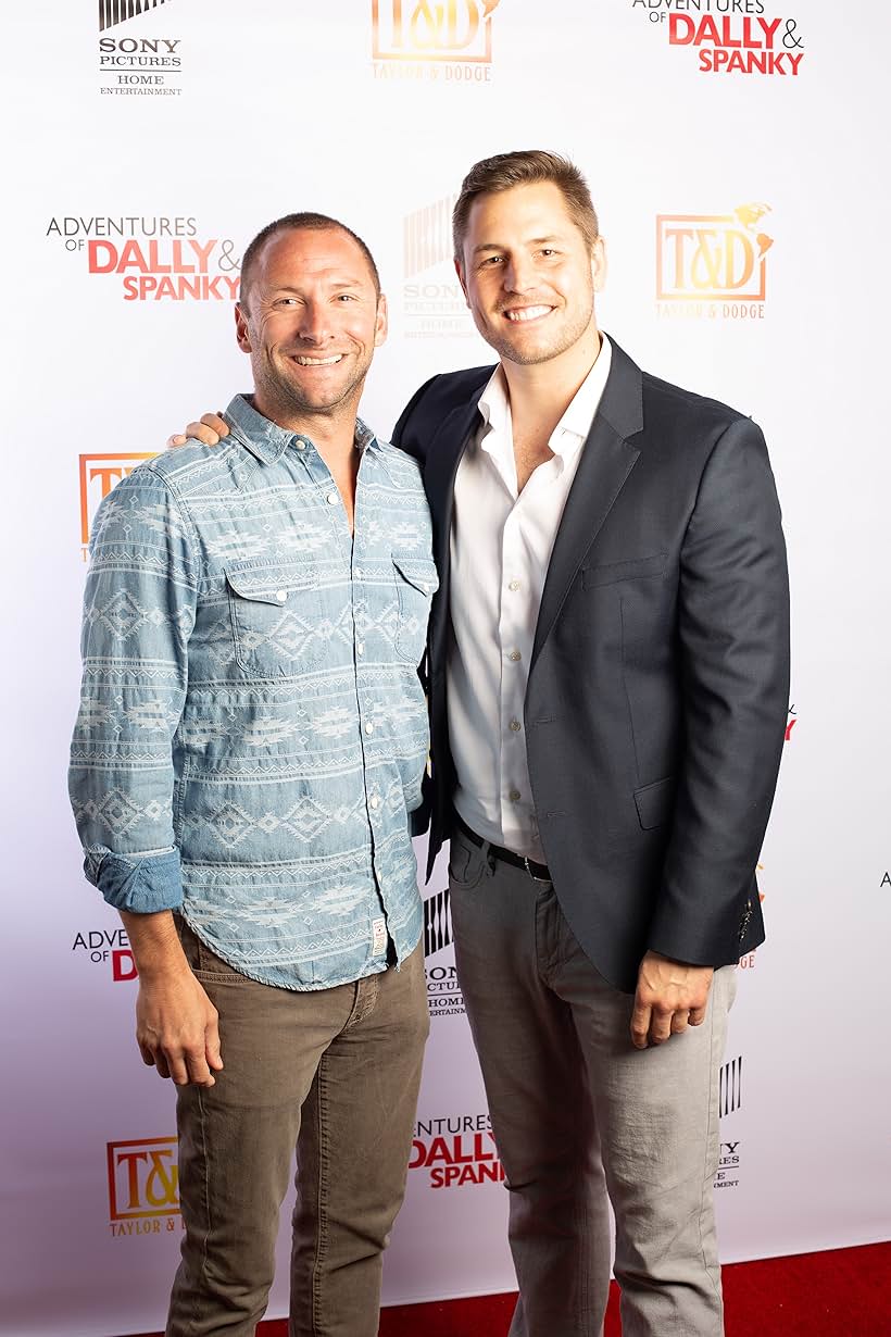 Daniel A. Mondschain and Tyler W. Konney at an event for Adventures of Dally & Spanky (2019)