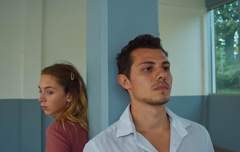 Stéphane Monpetit and Sarah Bramms in Momentum (2021)