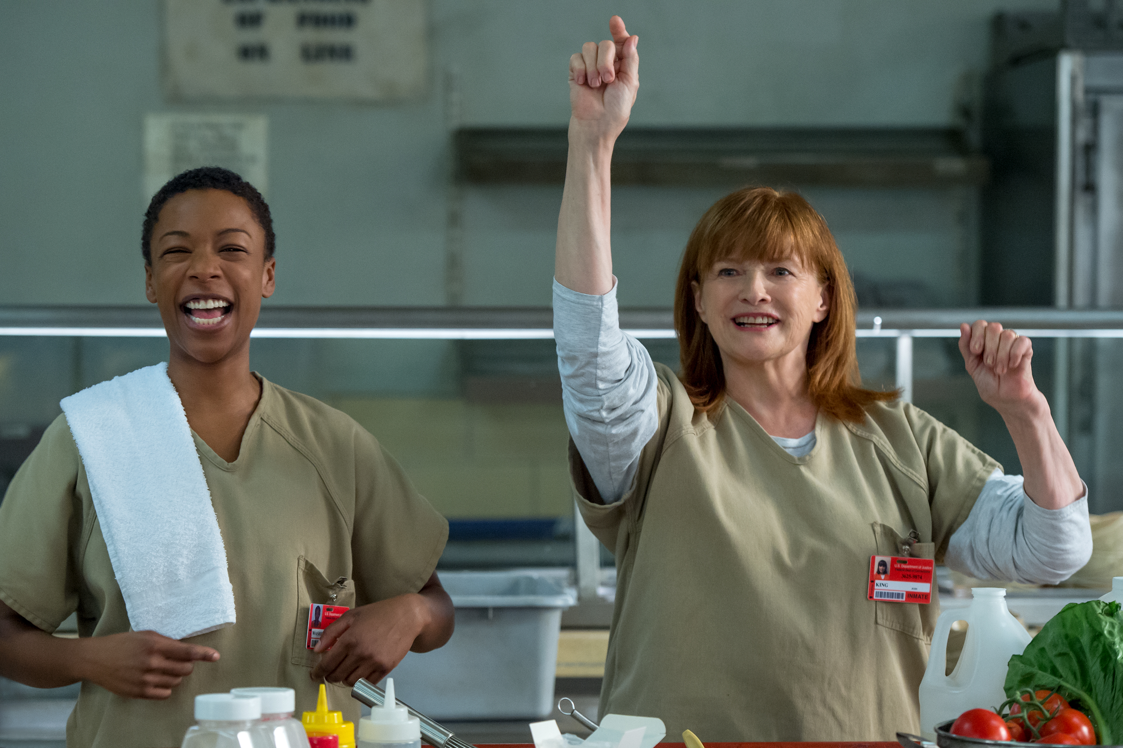 Blair Brown and Samira Wiley in Orange Is the New Black (2013)