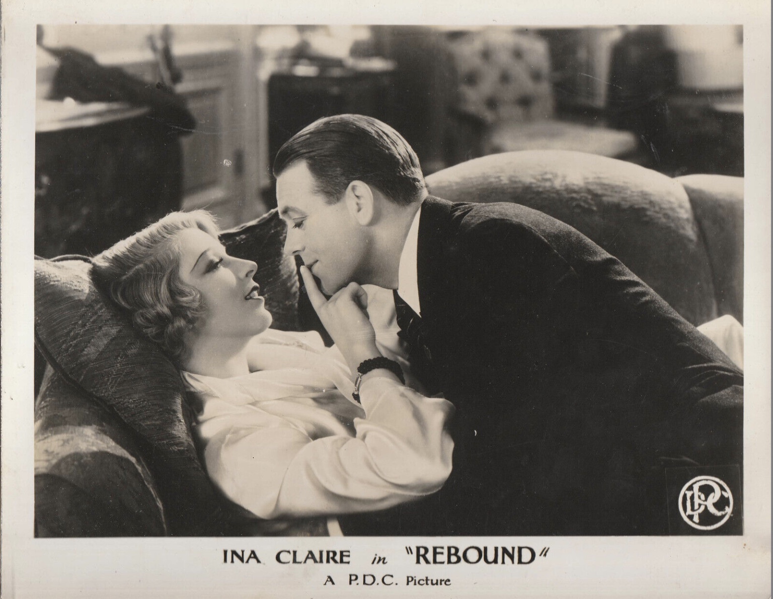 Robert Ames and Ina Claire in Rebound (1931)