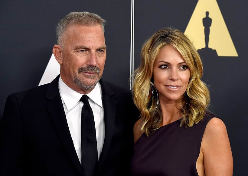 Kevin Costner and Christine Baumgartner