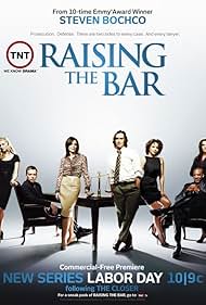 Mark-Paul Gosselaar, Gloria Reuben, Natalia Cigliuti, Jane Kaczmarek, J. August Richards, Melissa Sagemiller, and Jonathan Scarfe in Raising the Bar (2008)