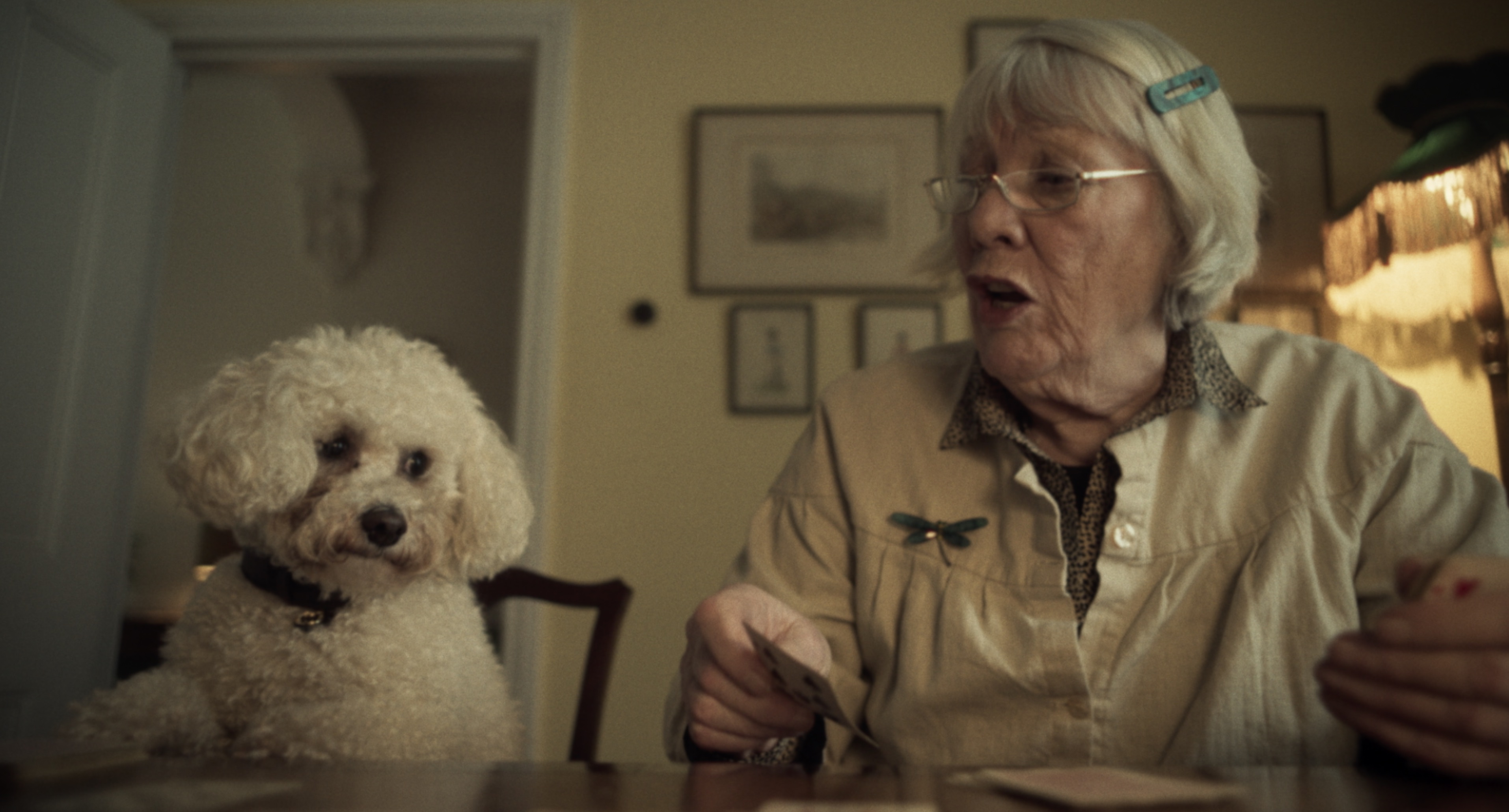 Rosaleen Linehan and Bonnie in A Lady of Paris (2024)