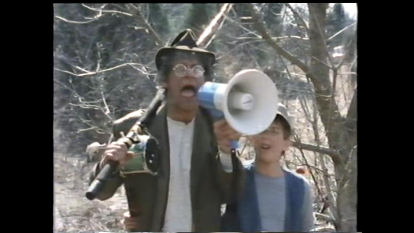 Jim Varney and Michael Cisneros in Knowhutimean? Hey Vern, It's My Family Album (1983)