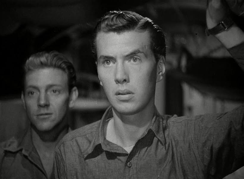 Robert Hutton and Paul Langton in Destination Tokyo (1943)