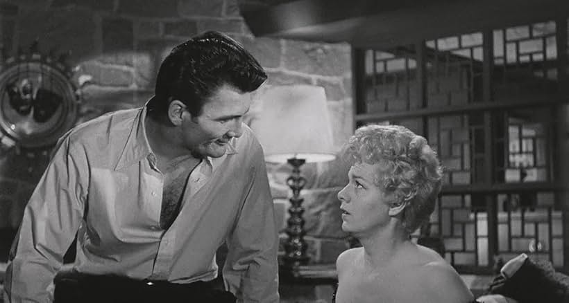 Jack Palance and Shelley Winters in The Big Knife (1955)