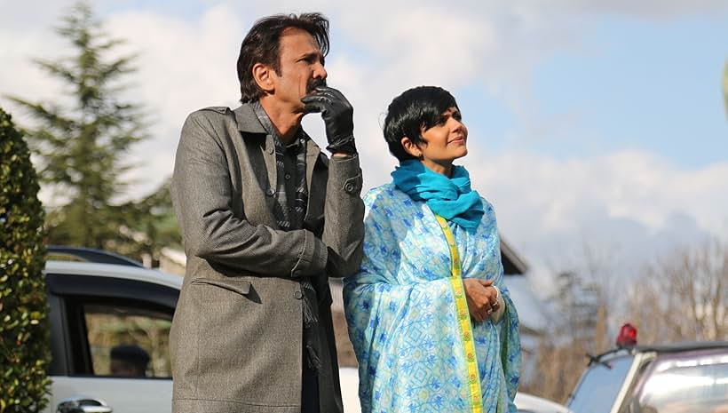 Mandira Bedi and Kay Kay Menon in Vodka Diaries (2018)