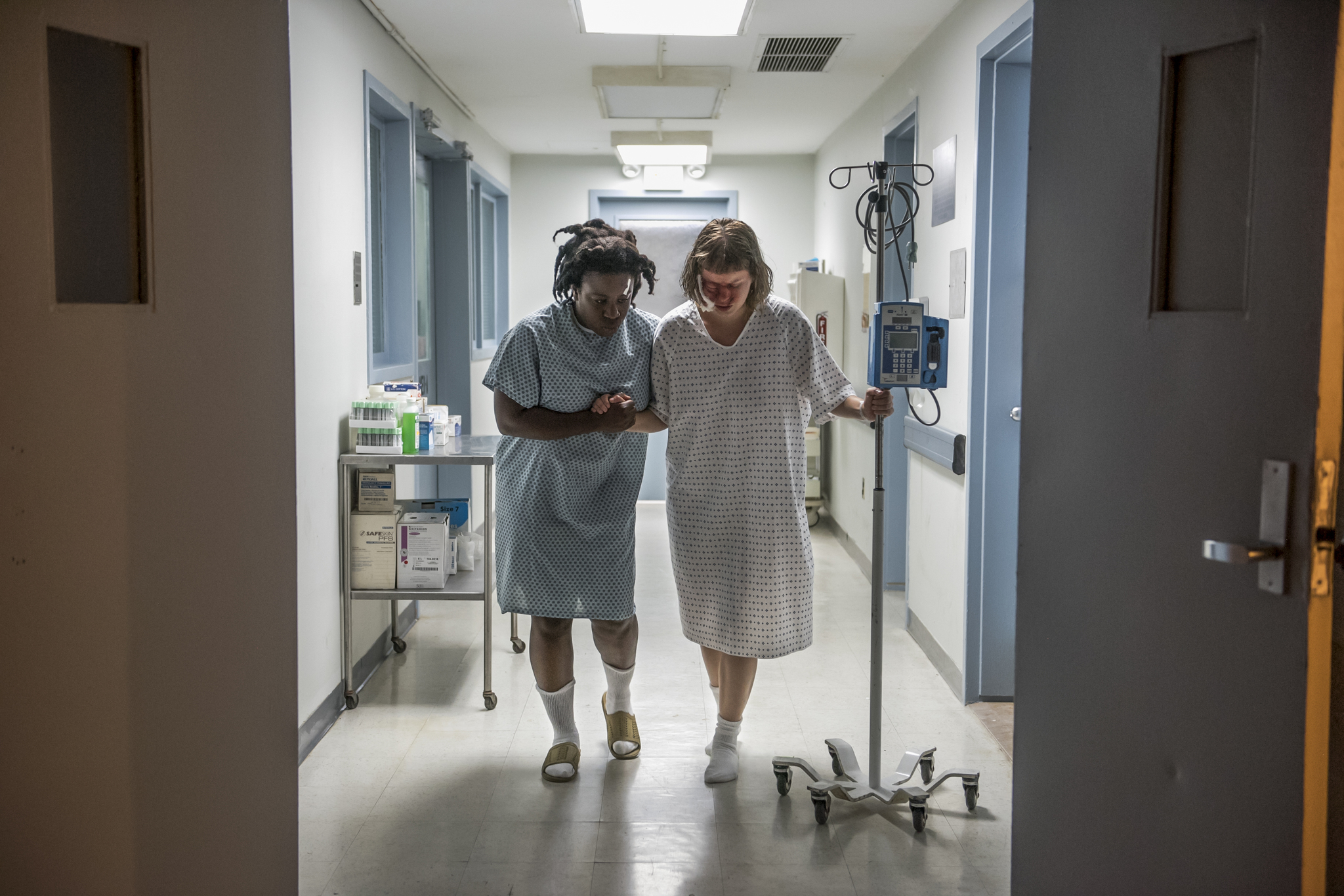 Uzo Aduba and Emily Althaus in Orange Is the New Black (2013)