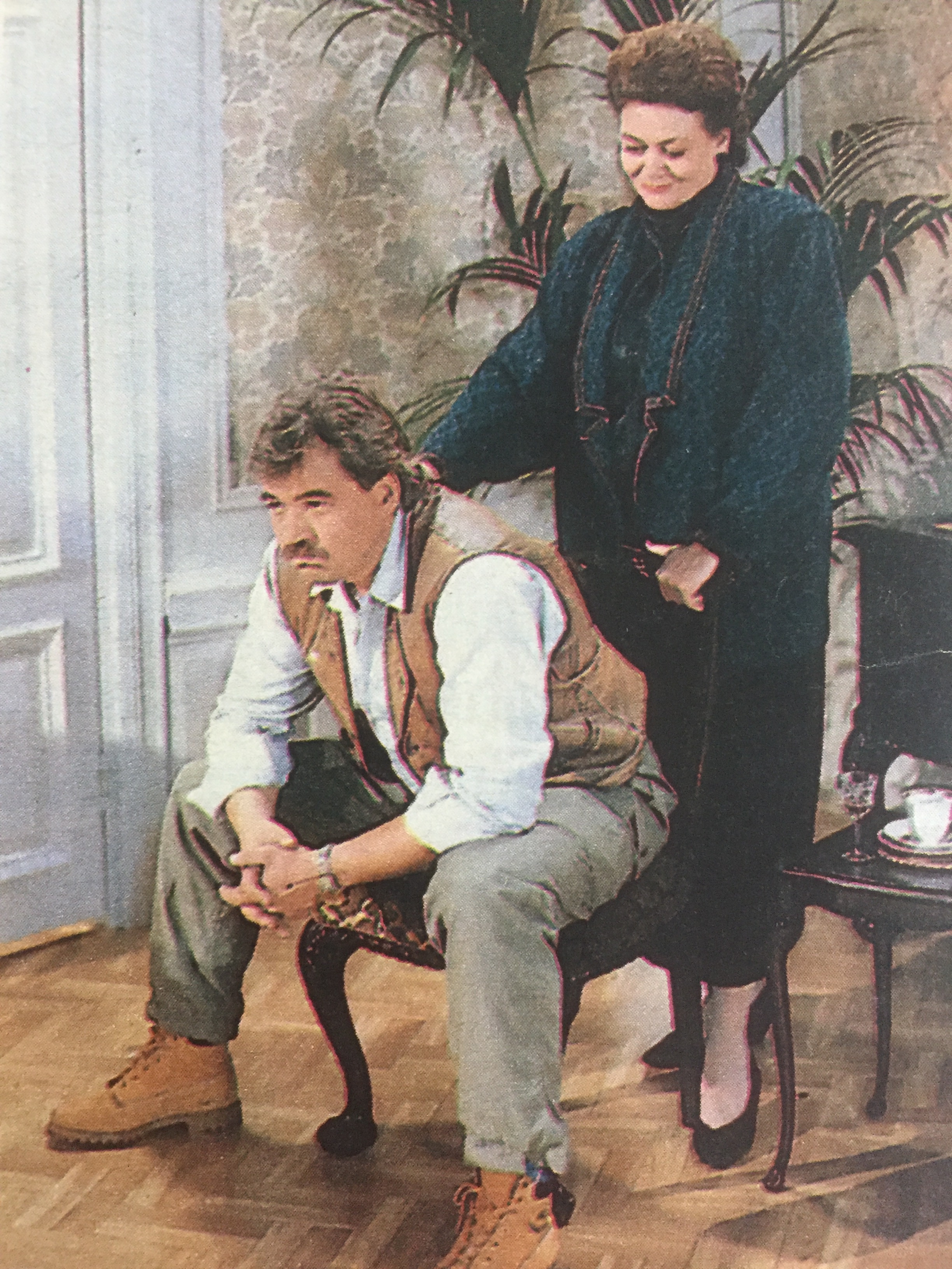 Juha Hyppönen and Marita Nordberg in Vihreän kullan maa (1987)