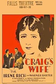 Warner Baxter and Irene Rich in Craig's Wife (1928)