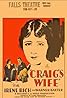 Craig's Wife (1928) Poster