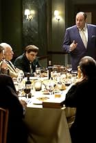 James Gandolfini, Steven Van Zandt, Jerry Adler, Tony Darrow, Joseph R. Gannascoli, Dan Grimaldi, George Loros, Arthur J. Nascarella, Steve Schirripa, Tony Sirico, and Robert Funaro in The Sopranos (1999)