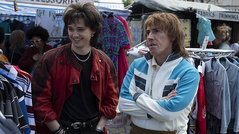 Rob Brydon and Dean-Charles Chapman in Blinded by the Light (2019)