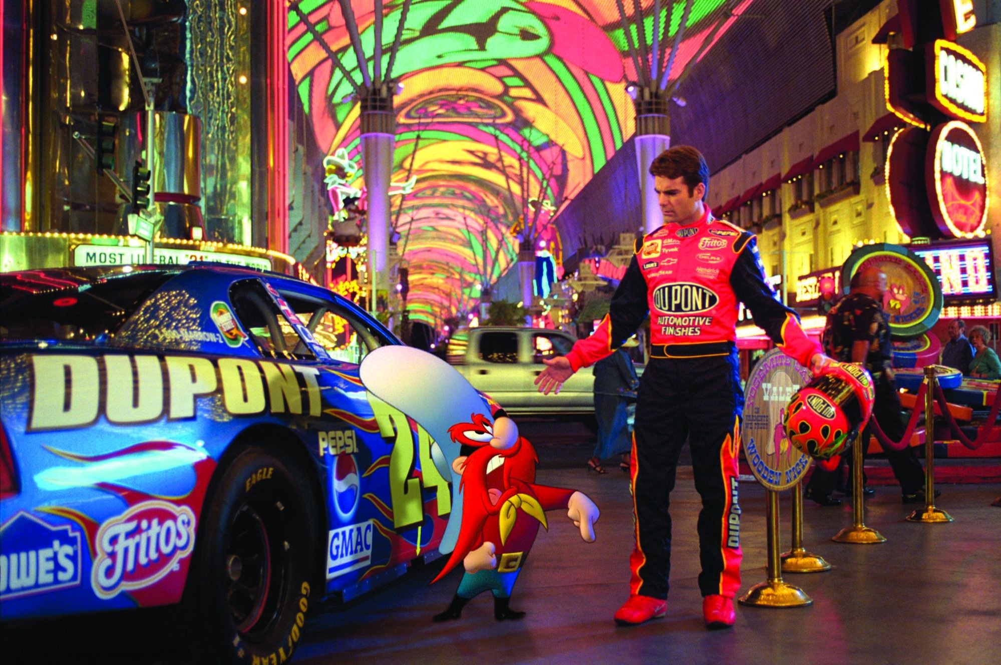 Jeff Bennett and Jeff Gordon in Looney Tunes: Back in Action (2003)