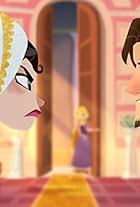 Zachary Levi and Eden Espinosa in Rapunzel's Tangled Adventure (2017)