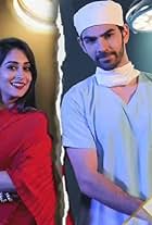 Karan Grover and Dipika Kakar in Kahaan Hum Kahaan Tum (2019)