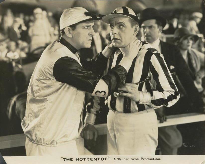 Edward Everett Horton and Douglas Gerrard in The Hottentot (1929)