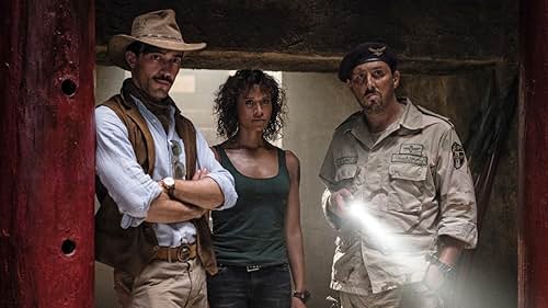 Blake Ritson, Angel Coulby, and Waldemar Schultz in Hooten & the Lady (2016)