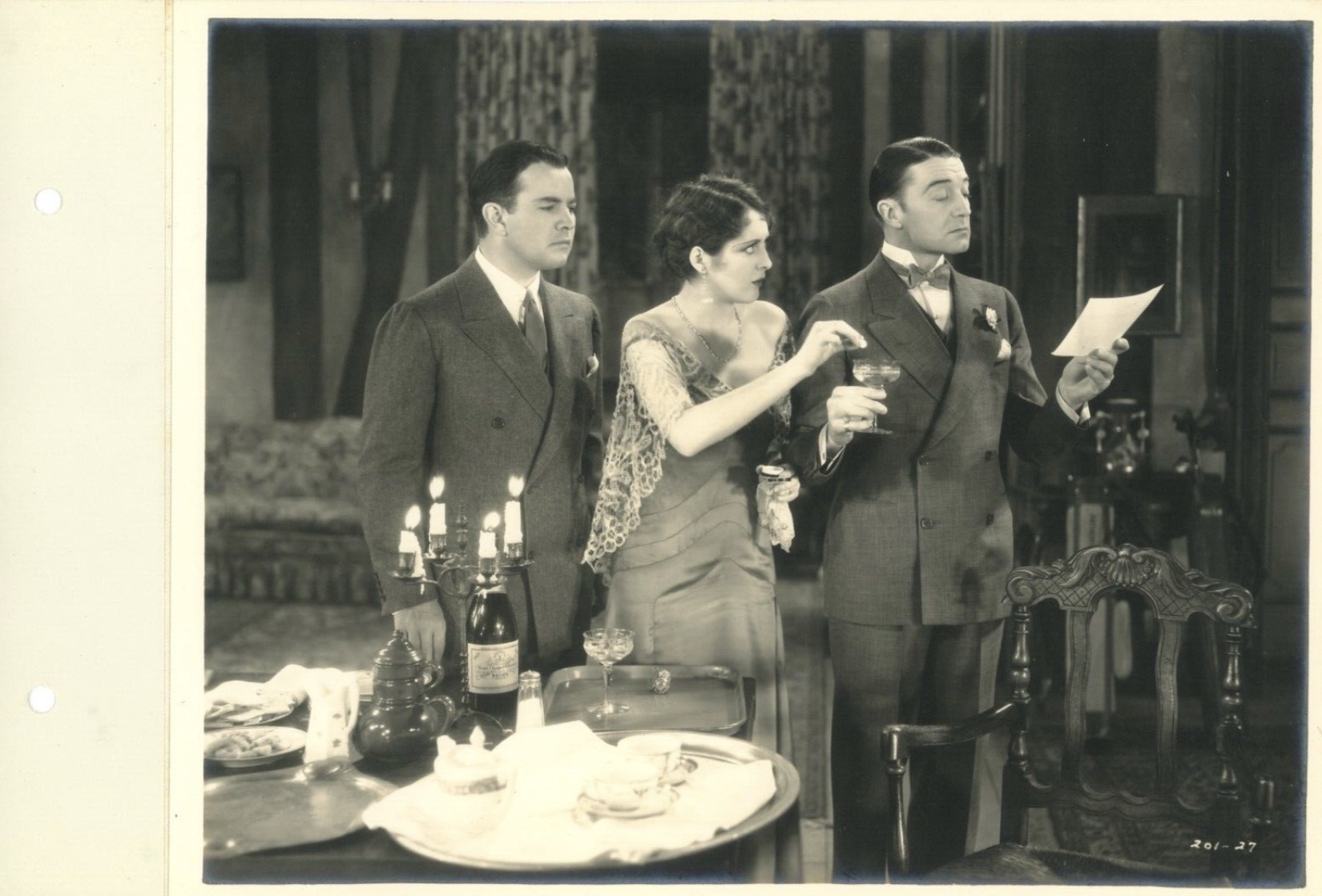 Sidney Blackmer, Clive Brook, and Billie Dove in Sweethearts and Wives (1930)