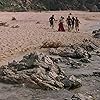 Michael Craig, Joan Greenwood, Percy Herbert, Dan Jackson, Gary Merrill, and Beth Rogan in Mysterious Island (1961)