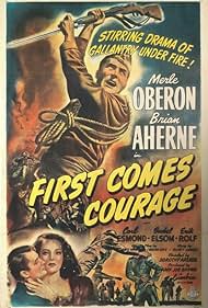 Brian Aherne and Merle Oberon in First Comes Courage (1943)