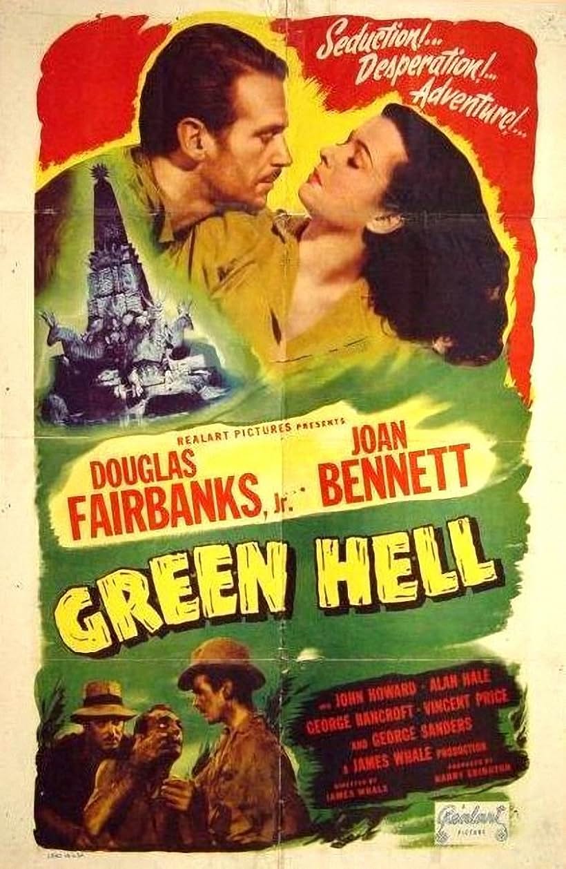 Joan Bennett and Douglas Fairbanks Jr. in Green Hell (1940)