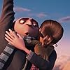 Steve Carell and Miranda Cosgrove in Despicable Me (2010)