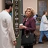 Debra Monk and Ryan Eggold in Replacement (2019)