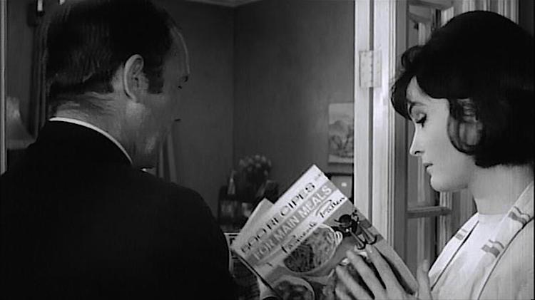 Yvonne Furneaux and Ian Hendry in Repulsion (1965)