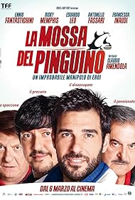 Ennio Fantastichini, Antonello Fassari, Edoardo Leo, and Ricky Memphis in La mossa del pinguino (2013)