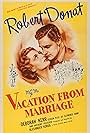 Deborah Kerr and Robert Donat in Vacation from Marriage (1945)